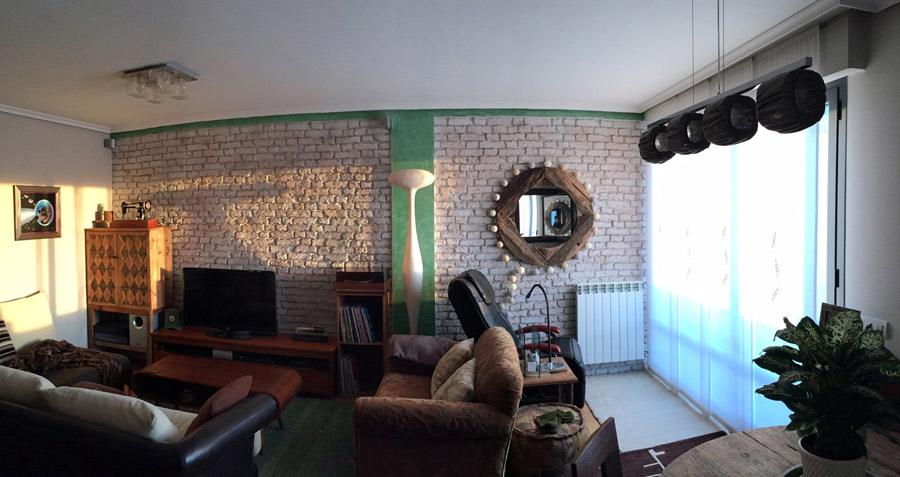 XSTEIN Brick Ziegelstein Wandpaneele. Kunststein - Wandverkleidung - Wand - Ziegelstein - Ziegelstein Optik - Steinoptik - Dekor 