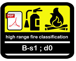 PANELPIEDRA FIRE CLASSIFICATION B-S1, d0