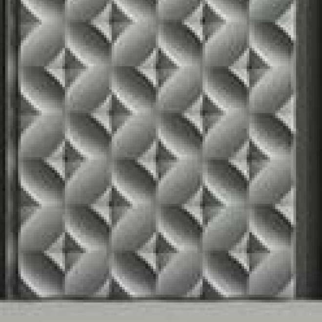 PANEL BLOM ECO LUXER, Farbausführung Arquitek: Grau