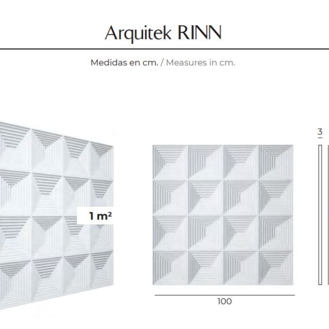 PANEL RINN, Ausführung Arquitek: RINN PR-749 (PR)