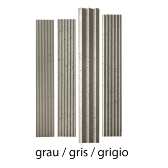 PANEL ALMA, Farbausführung Arquitek: Grau