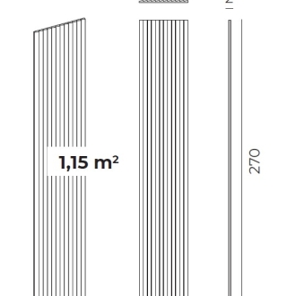 PANEL SCALON ECO LUXER, Ausführung Arquitek: SCALON-3 (ECO LUXER)