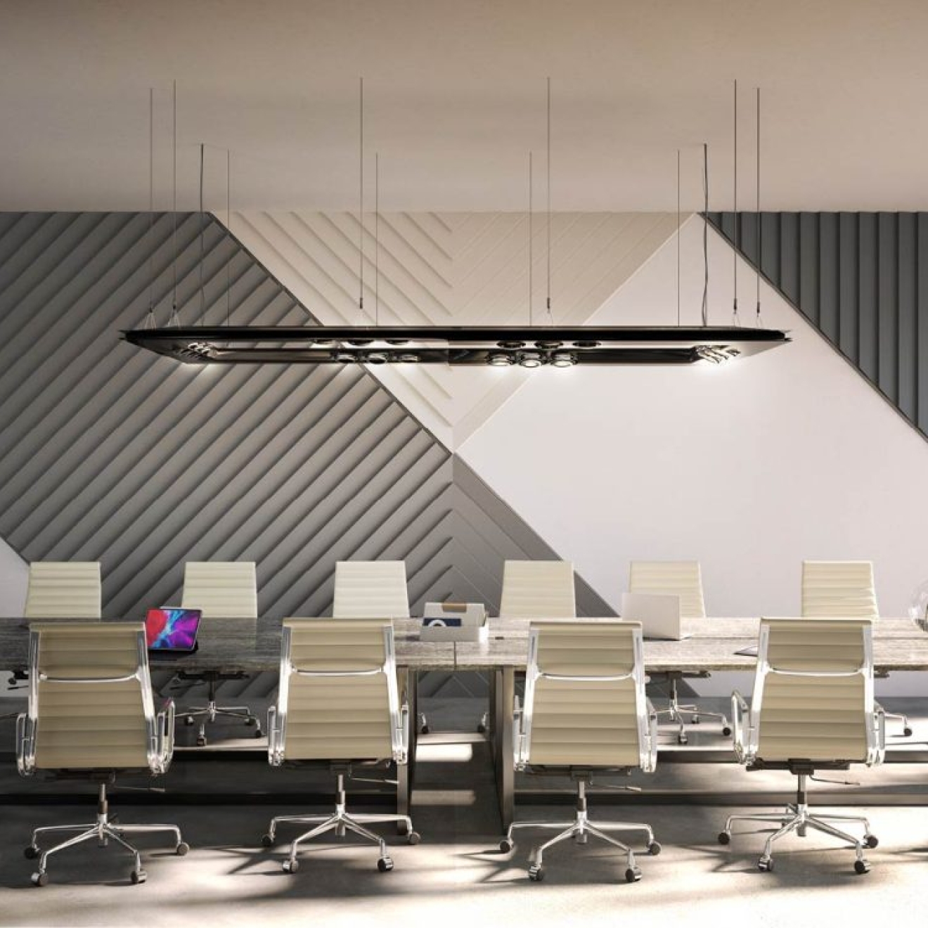 Moderne Wandpaneele Betonoptik XSTEIN Panelpiedra Scalon