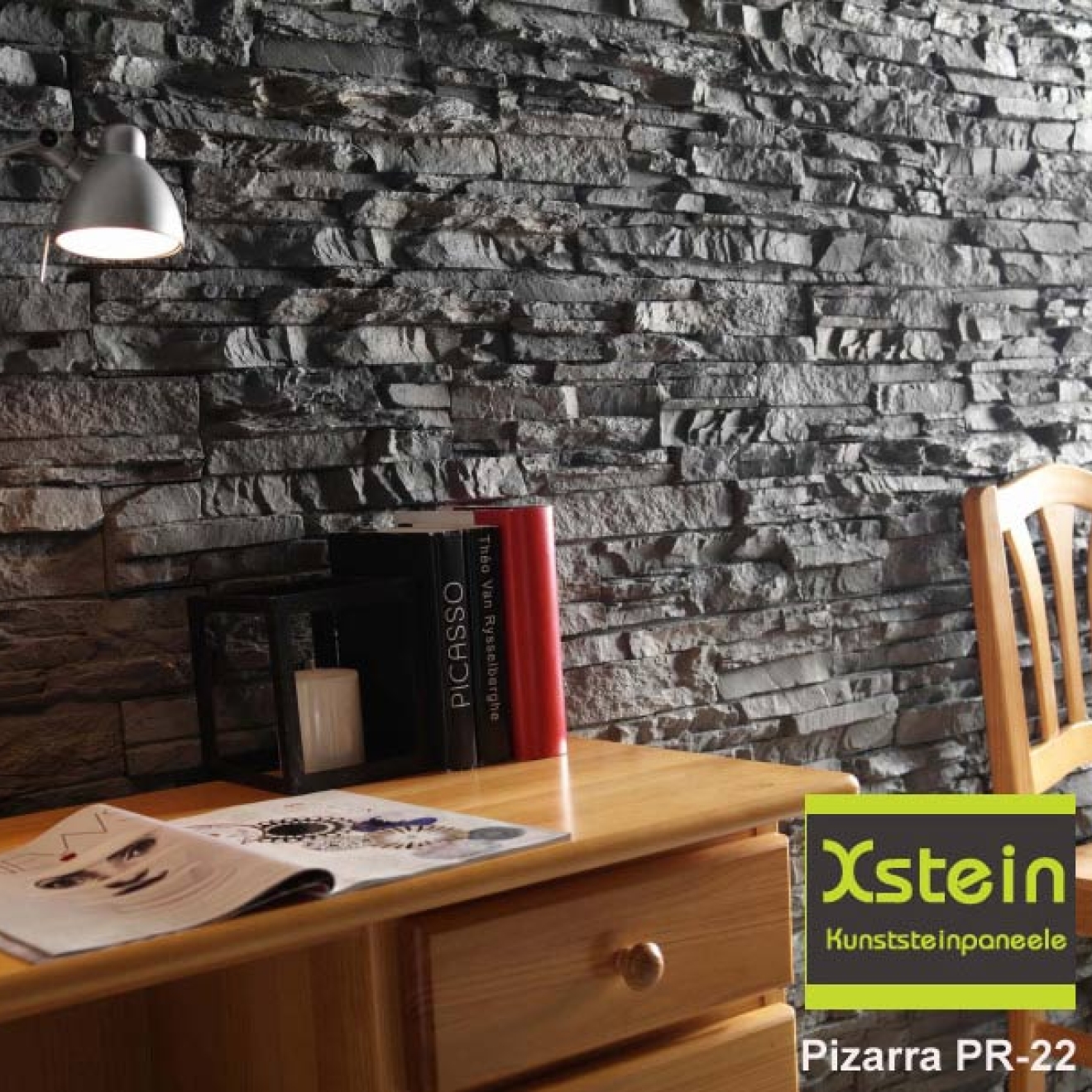 XSTEIN PANELPIEDRA STONE PIZARRA