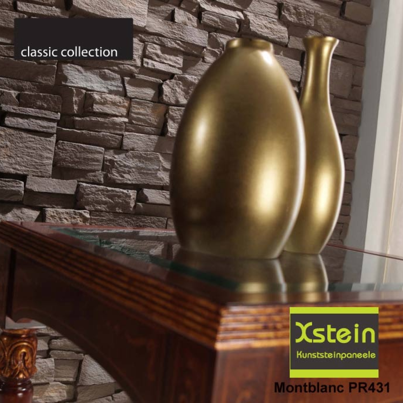 XSTEIN PANELPIEDRA STONE PIZARRA MONTBLANC
