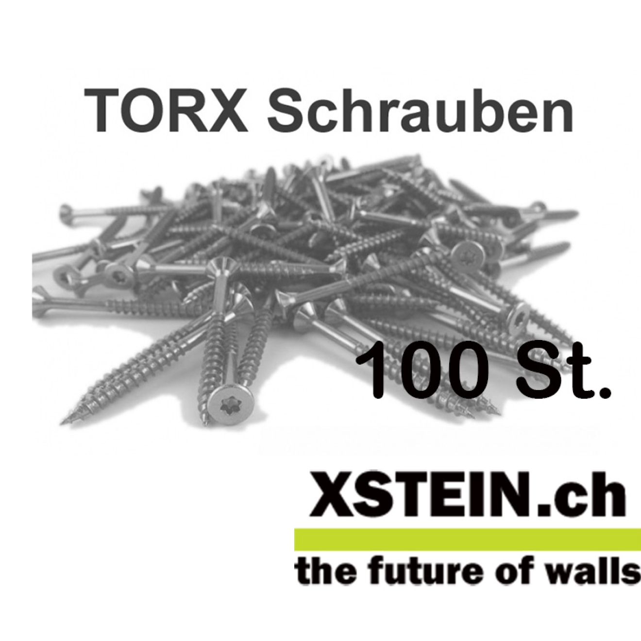 100 St. Torx-Schrauben 4.5x50, PANELPIEDRA XSTEIN SCHWEIZ: PANEL