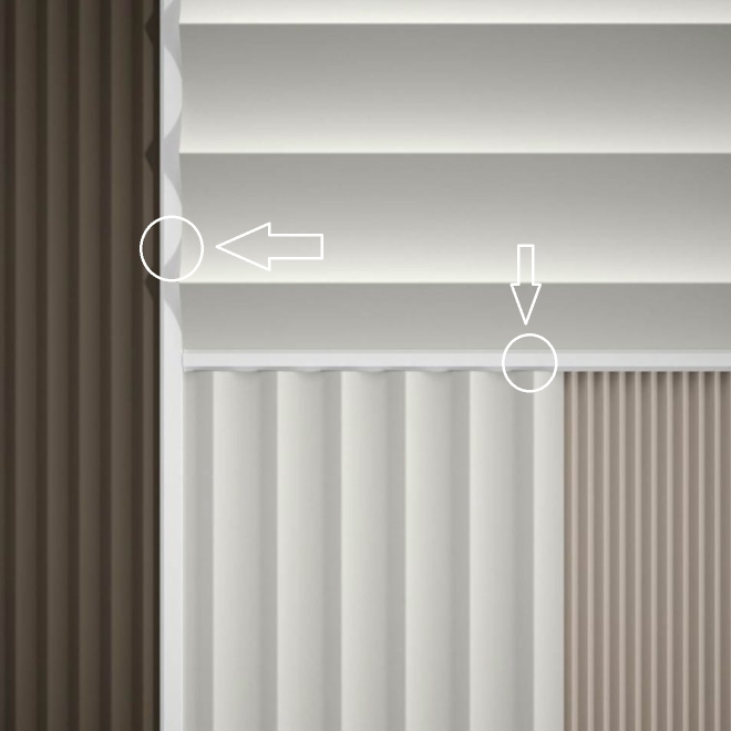 Perfil-Leiste - als Dekoelement und für eine moderne Verbdindung zu anderen ARQUITEK-Paneelen