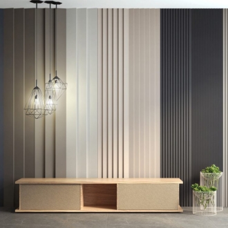 Moderne Wandpaneele Betonoptik XSTEIN Panelpiedra Scalon