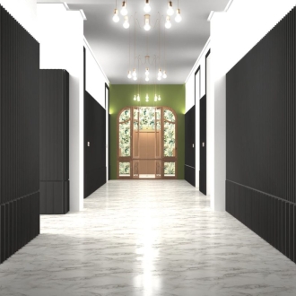 Moderne Wandpaneele Betonoptik XSTEIN Panelpiedra Scalon