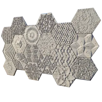 XSTEIN PANELPIEDRA CEMENTOS HEXAGONAL