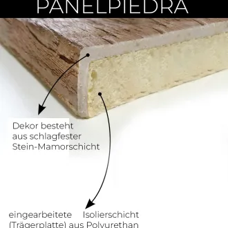 XSTEIN PANELPIEDRA Forest Alfa Holzvertäfelung - Holzimitat - Holzwand - Täfer