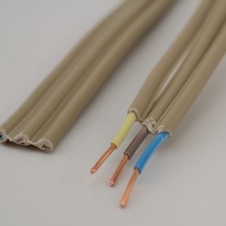 Strom Flachkabel 3-adrig 1.5mm